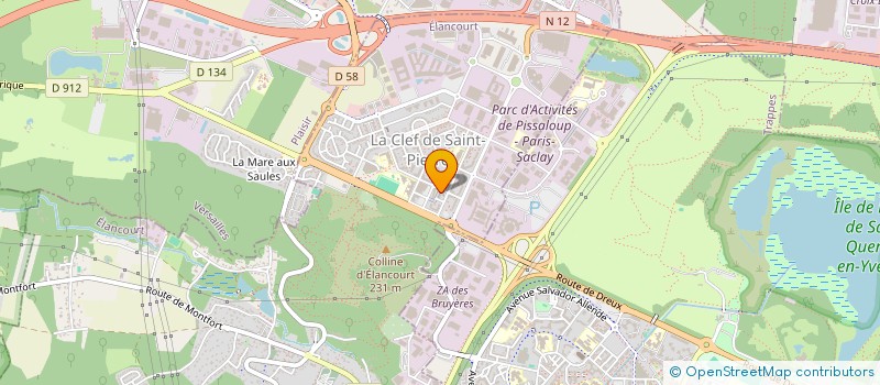 localisation de l'entreprise ASSOCIATION DES ETUDIANTS DE SENSIBILISATION ET D'ACTION POUR LE DEVELOPPEMENT DURABLE à ELANCOURT