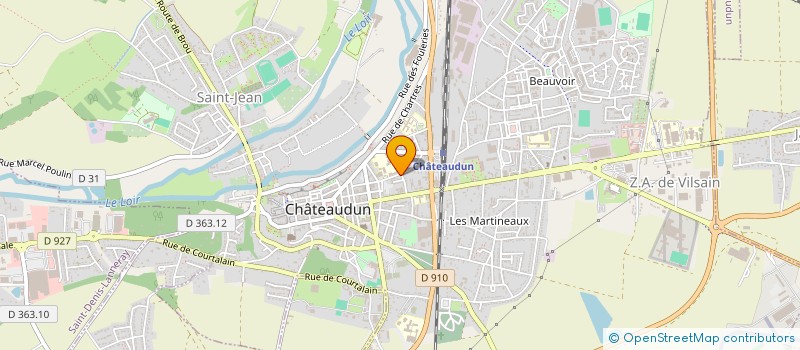 localisation de l'entreprise ASSOCIATION DES ETUDIANTS DE ZOLA à CHATEAUDUN