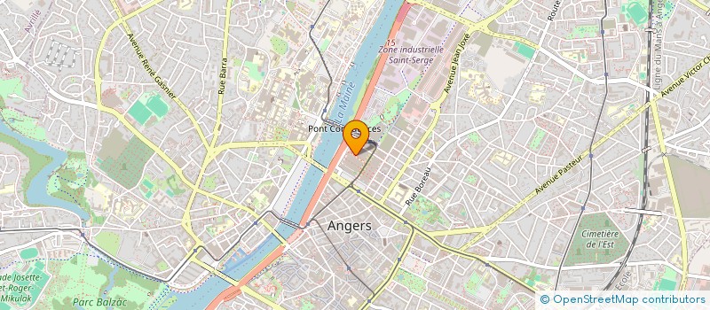 localisation de l'entreprise ASSOCIATION DES ETUDIANTS EN DROIT D'ANGERS à ANGERS
