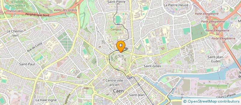 localisation de l'entreprise ASSOCIATION DES ETUDIANTS EN GEOGRAPHIE DE CAEN à CAEN