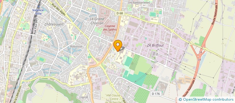 localisation de l'entreprise ASSOCIATION DES ETUDIANTS EN IMAGERIE MEDICALE  VALENCE