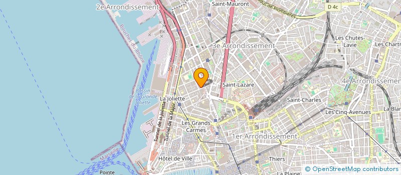 localisation de l'entreprise ASSOCIATION DES ETUDIANTS ET DIPLOMES EN ARCHIVISTIQUE - UNIVERSITE DE PROVENCE à MARSEILLE