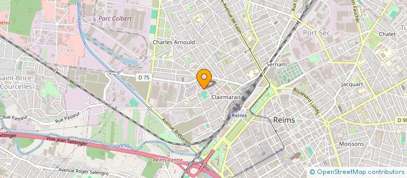 localisation de l'entreprise ASSOCIATION DES ETUDIANTS MARKETING COMMUNICATION DE REIMS  REIMS