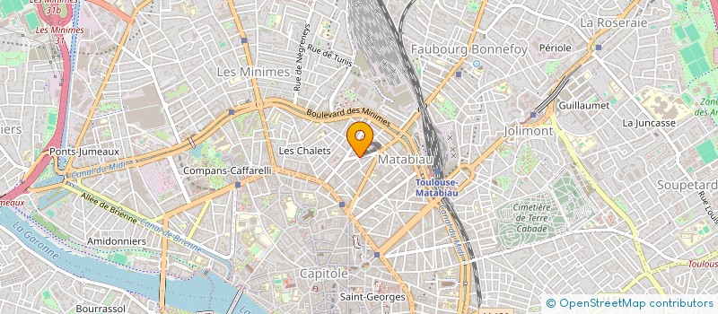 localisation de l'entreprise ASSOCIATION DES ETUDIANTS TUNISIENS DE TOULOUSE à TOULOUSE