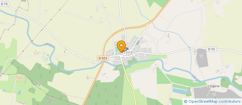 localisation de l'entreprise ASSOCIATION DES FAMILLES  CHALLAIN-LA-POTHERIE