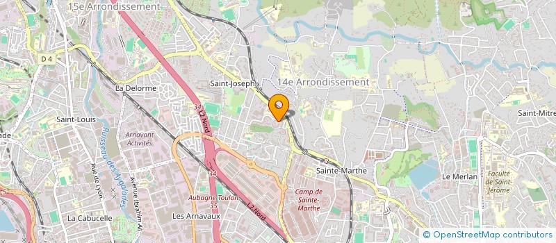 localisation de l'entreprise ASSOCIATION DES FAMILLES AFRICAINES DE PROVENCE à MARSEILLE