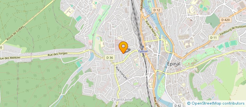localisation de l'entreprise ASSOCIATION DES FAMILLES D EPINAL ET DES ENVIRONS à EPINAL