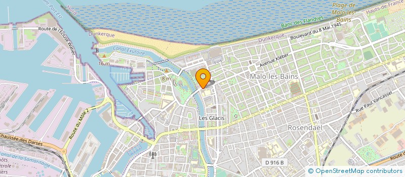 localisation de l'entreprise ASSOCIATION DES FAMILLES DE DUNKERQUE à DUNKERQUE