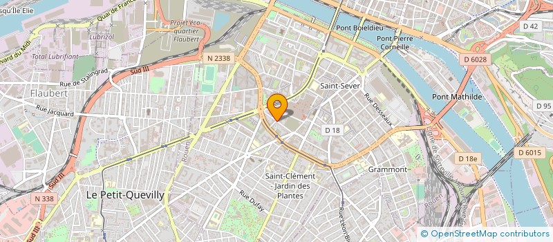 localisation de l'entreprise ASSOCIATION DES FAMILLES DE ROUEN à ROUEN