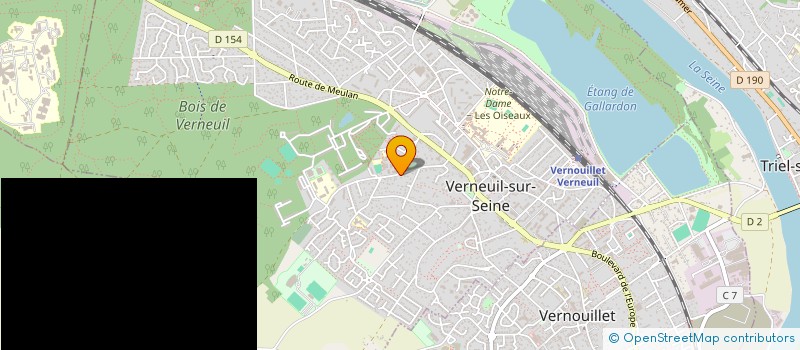 localisation de l'entreprise ASSOCIATION DES FAMILLES ISRAELITES DE VERNEUIL ET ENVIRONS à VERNEUIL-SUR-SEINE