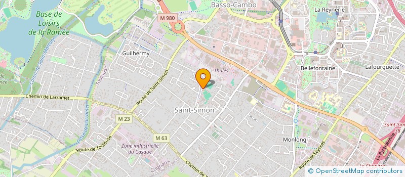 localisation de l'entreprise ASSOCIATION DES FEMMES ACTIVES ET AU FOYER DE TOULOUSE à TOULOUSE