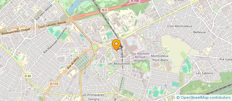 localisation de l'entreprise ASSOCIATION DES FEMMES DE GAKOURA EN FRANCE  SEVRAN