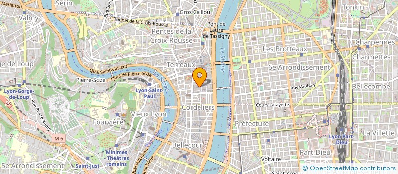 localisation de l'entreprise ASSOCIATION DES FEMMES SEULES à LYON