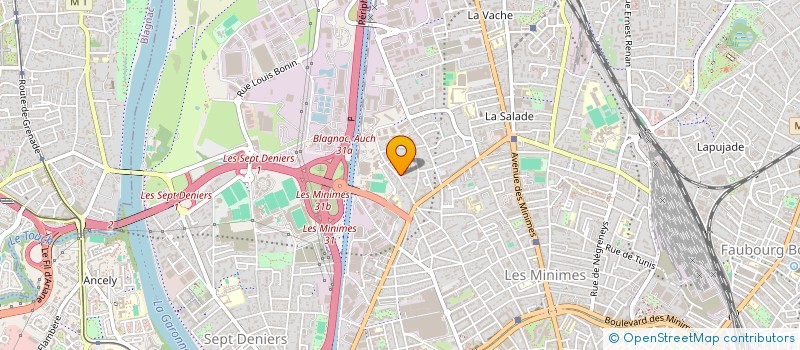 localisation de l'entreprise ASSOCIATION DES FEMMES TUNISIENNES A TOULOUSE (A.F.T.T.) à TOULOUSE