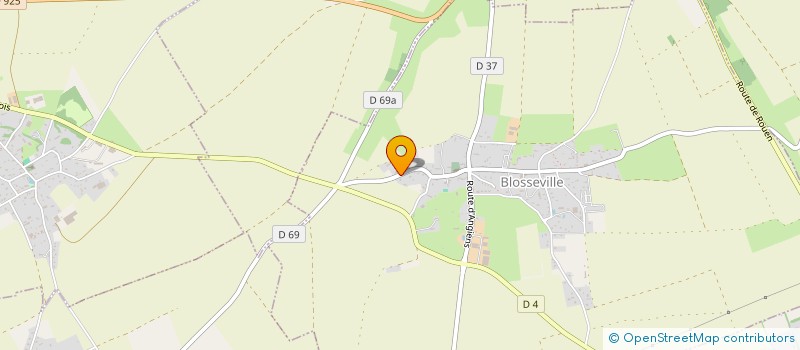 localisation de l'entreprise ASSOCIATION DES FESTIVITES DU PAYS DE CAUX  BLOSSEVILLE