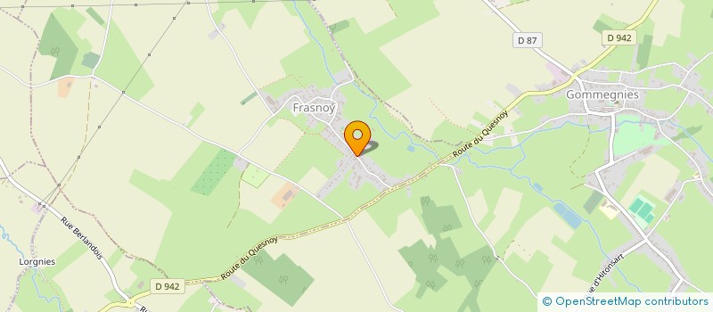 localisation de l'entreprise ASSOCIATION DES FETES COMMUNALES DE FRASNOY à FRASNOY