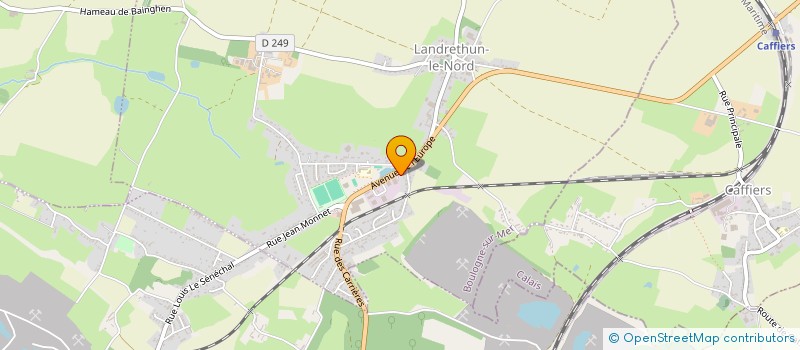 localisation de l'entreprise ASSOCIATION DES FETES DE LEULINGHEN BERNES  LEULINGHEN-BERNES