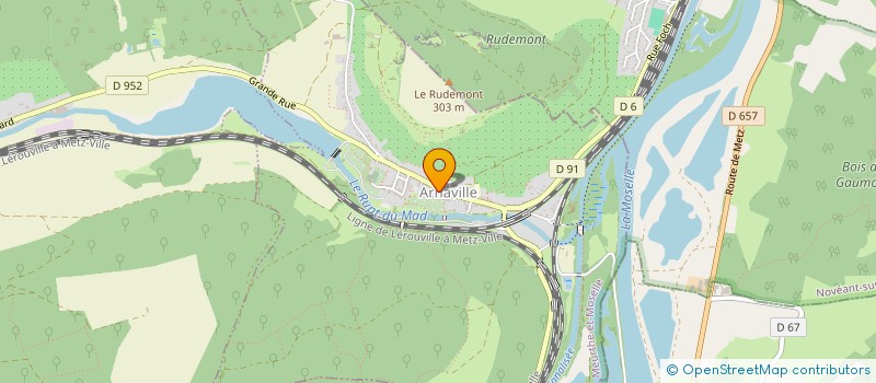 localisation de l'entreprise ASSOCIATION DES FETES ET MANIFESTATIONS  ARNAVILLE