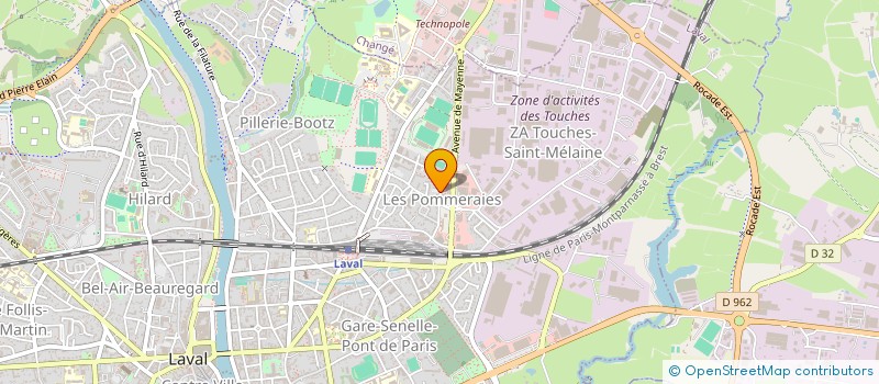 localisation de l'entreprise ASSOCIATION DES FILLES ET FILS DE BAKARAMBAYA EN FRANCE à LAVAL
