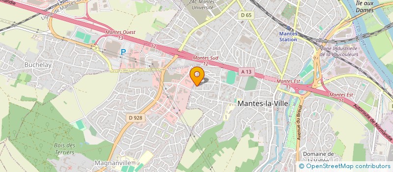 localisation de l'entreprise ASSOCIATION DES FILS ET AMIS BASSANE-CACONE-PEGURGUR à MANTES-LA-VILLE