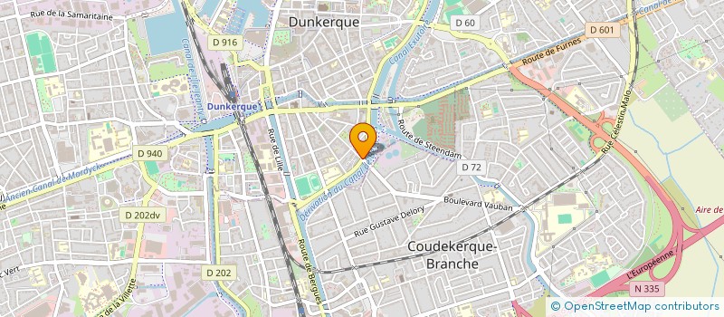 localisation de l'entreprise ASSOCIATION DES FLANDRES DU PATRIMOINE FRANCAIS à DUNKERQUE
