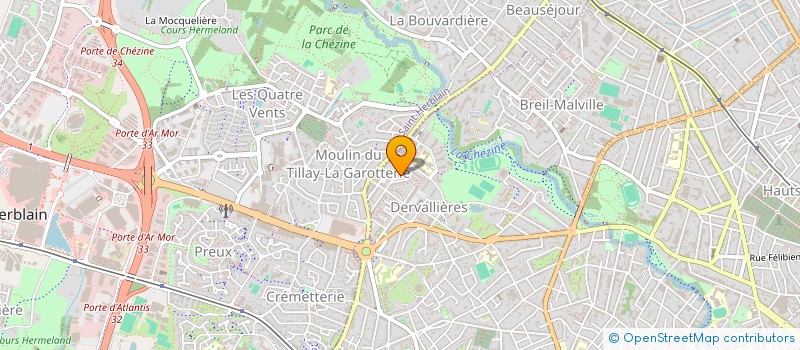 localisation de l'entreprise ASSOCIATION DES FOOTBALLEURS CAMEROUNAIS DE NANTES à NANTES