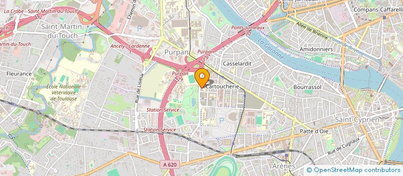 localisation de l'entreprise ASSOCIATION DES FORMATEURS REEDUCATEURS 31 (A.F.R. 31)  TOULOUSE