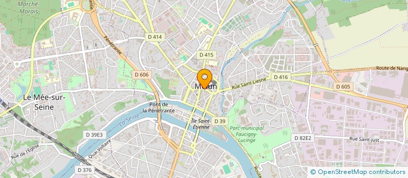 localisation de l'entreprise ASSOCIATION DES FRANCAIS MUSULMANS RAPATRIES  MELUN