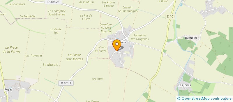 localisation de l'entreprise ASSOCIATION DES FRANCHISES DU GROUPE CARREFOUR à BOUTIGNY-PROUAIS
