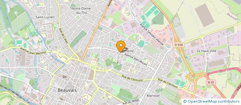 localisation de l'entreprise ASSOCIATION DES FRANCO-KOSOVARDS DE BEAUVAIS  BEAUVAIS