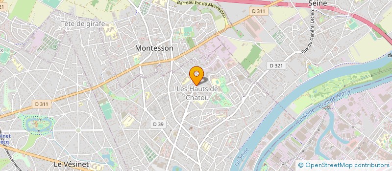 localisation de l'entreprise ASSOCIATION DES FUTURES MANGAKA D'ILE DE FRANCE à CHATOU