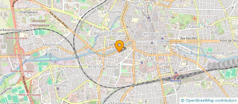 localisation de l'entreprise ASSOCIATION DES GABONAIS DE RENNES à RENNES