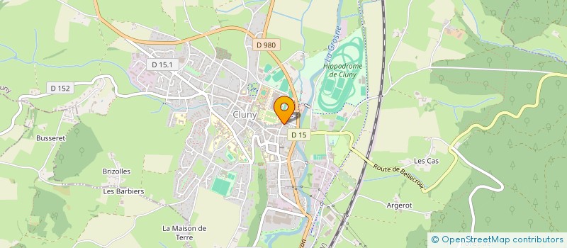 localisation de l'entreprise ASSOCIATION DES GADZ'ARTS DE LA CLUNY 216 à ANNECY