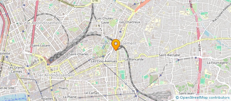 localisation de l'entreprise ASSOCIATION DES GARDIENS EUROPEENS à MARSEILLE
