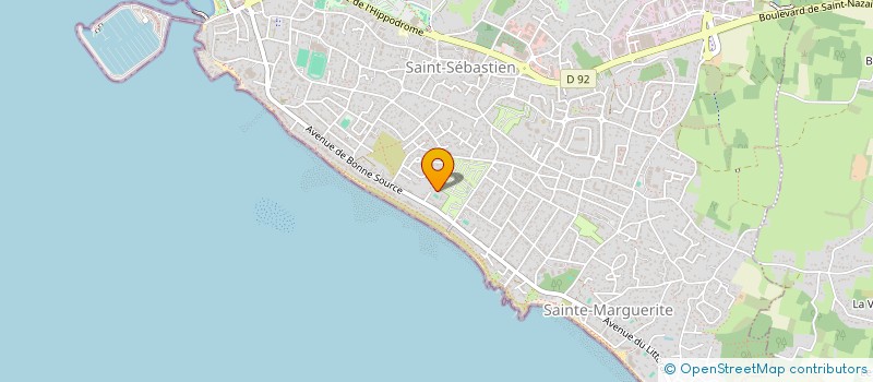 localisation de l'entreprise ASSOCIATION DES GAVIENS LISTEUX  PORNICHET