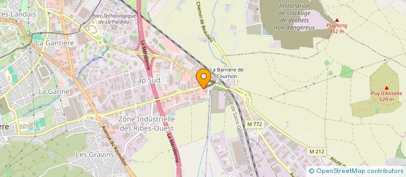 localisation de l'entreprise ASSOCIATION DES GDS (AGDS) à AUBIERE