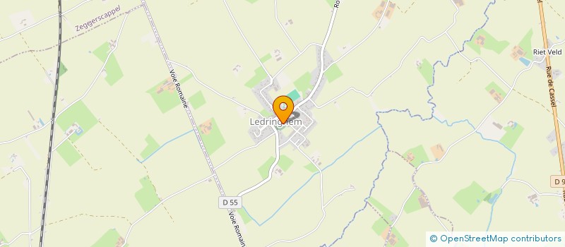 localisation de l'entreprise ASSOCIATION DES GEANTS D'HERZEELE  HERZEELE