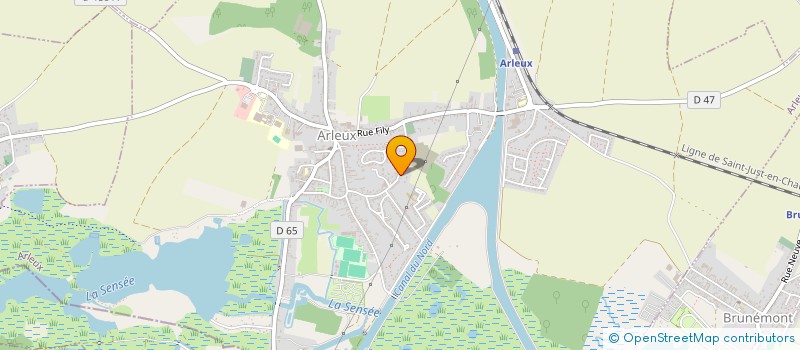 localisation de l'entreprise ASSOCIATION DES GEANTS HENRIETTE ET DE TCHIOT JEAN D'ARLEUX  ARLEUX