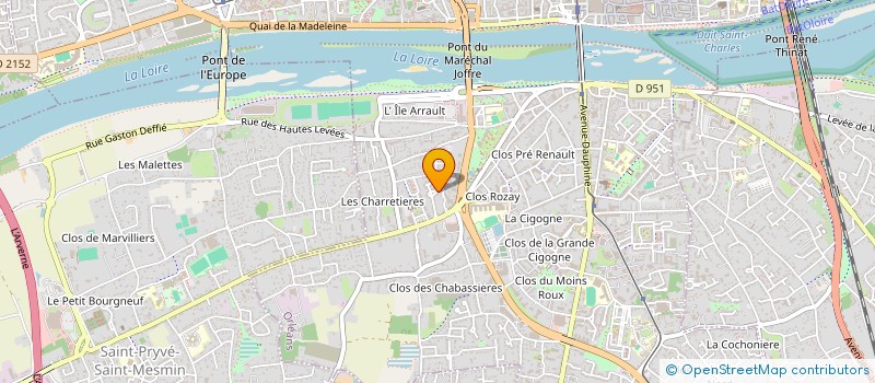 localisation de l'entreprise ASSOCIATION DES GEOGRAPHES DOCTORANTS D'ORLEANS à ORLEANS