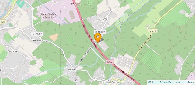 localisation de l'entreprise ASSOCIATION DES GRIBOUILLIS  SAINT-SELVE