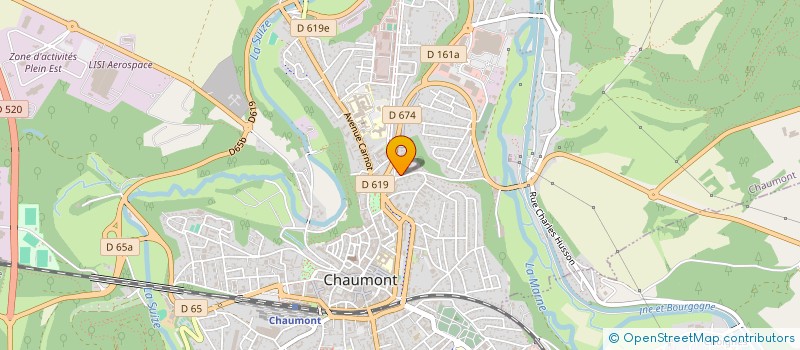 localisation de l'entreprise ASSOCIATION DES GUIDES COMPOSTEURS DE HAUTE-MARNE à CHAUMONT