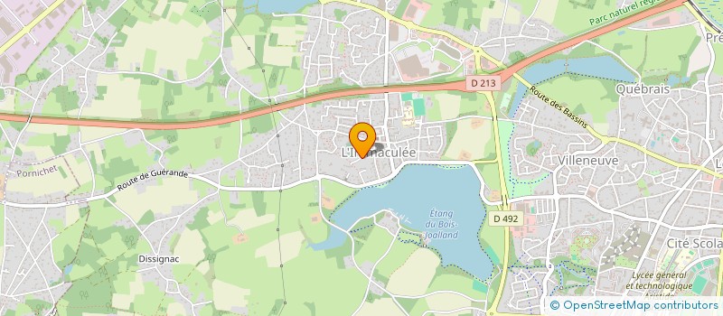 localisation de l'entreprise ASSOCIATION DES GUINEENS DE SAINT-NAZAIRE  SAINT-NAZAIRE