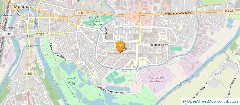 localisation de l'entreprise ASSOCIATION DES GUINEENS DU PAYS DE MEAUX à MEAUX