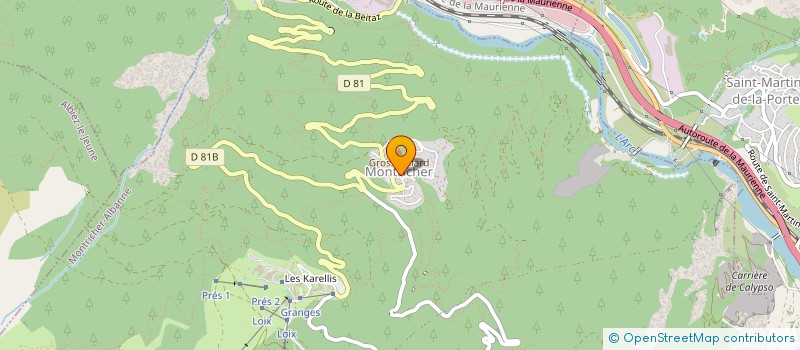 localisation de l'entreprise ASSOCIATION DES GYPAETES FONDUES  MONTRICHER-ALBANNE