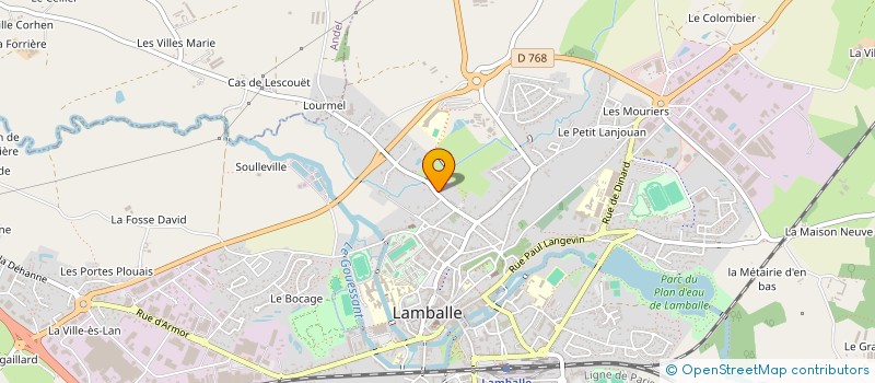 localisation de l'entreprise ASSOCIATION DES HABITANTS DE LA GUIGNARDAIS  LAMBALLE-ARMOR