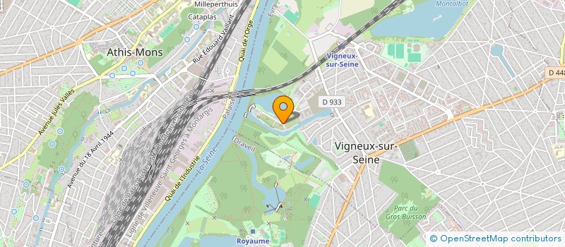 localisation de l'entreprise ASSOCIATION DES HABITANTS DE PORT PREMIER MILLE SABORDS à VIGNEUX-SUR-SEINE