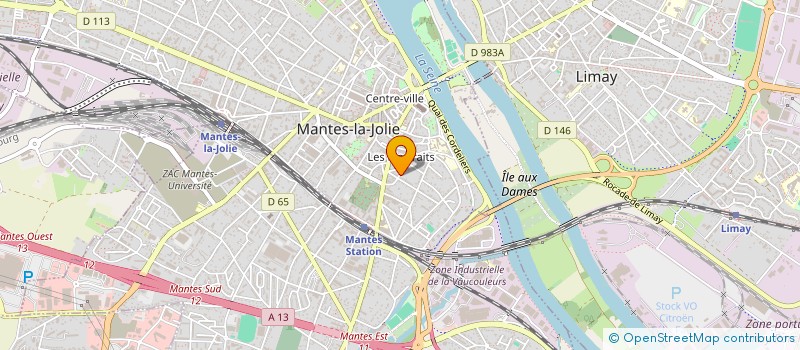 localisation de l'entreprise ASSOCIATION DES HABITANTS DES MARTRAITS  MANTES-LA-JOLIE