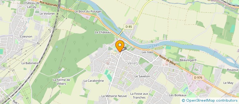 localisation de l'entreprise ASSOCIATION DES HABITANTS DU QUARTIER DES ECOLES ET DU GYMNASE DE LA BUISSONNIERE à VERETZ