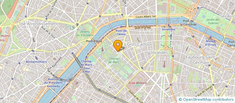 localisation de l'entreprise ASSOCIATION DES HAUTS BESNIERES à PARIS