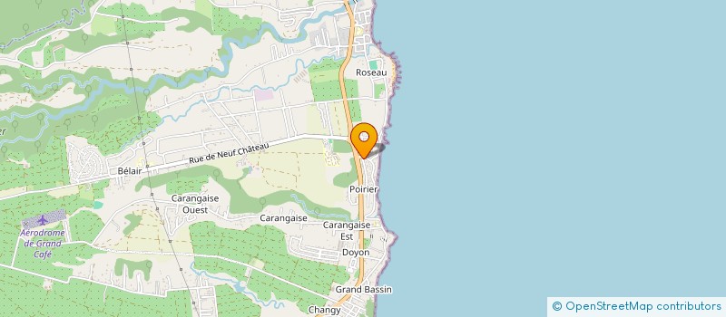 localisation de l'entreprise ASSOCIATION DES HISPANISTES DU COLLEGE TELCHID  CAPESTERRE-BELLE-EAU